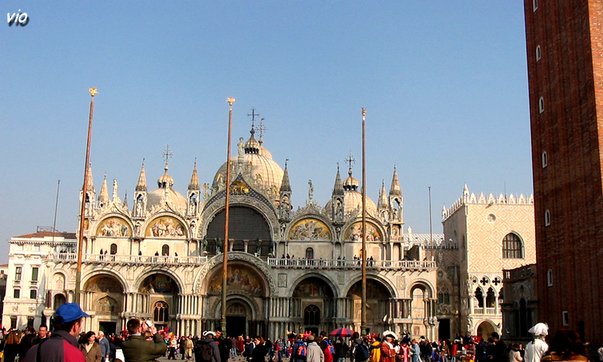 La Basilique San Marco, sur la place du même nom