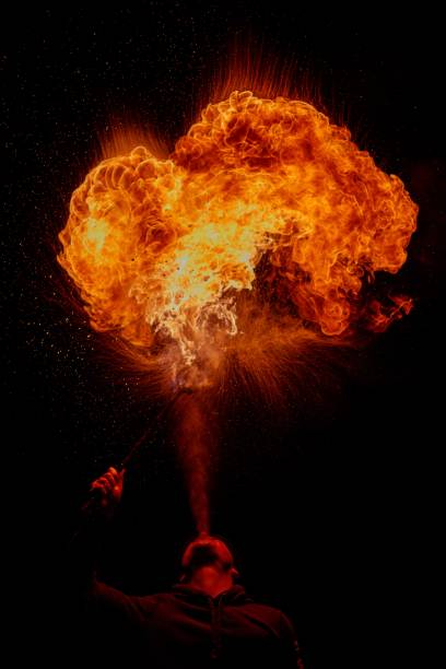 événement soirée spectacle animation cracheur de feu